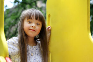 girl with down syndrome