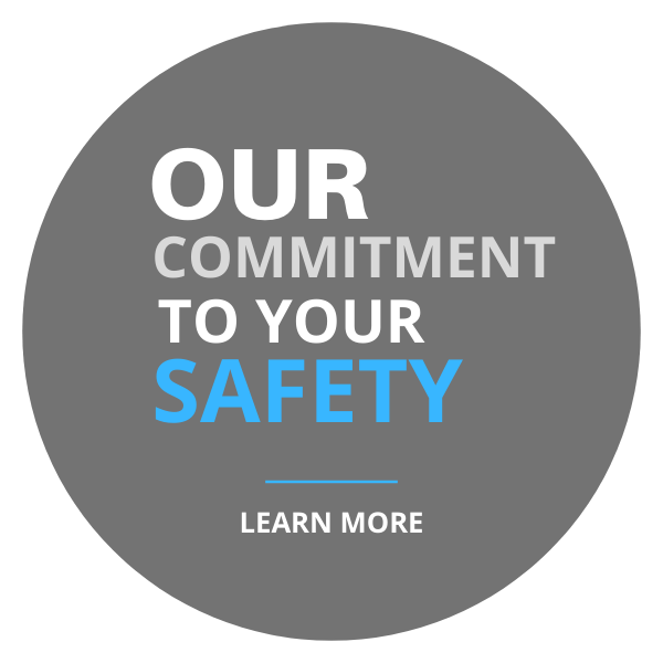Our Commitment to your safety