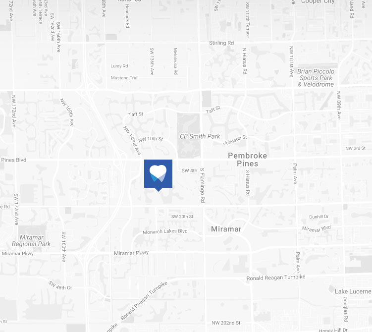 pembroke pines dental practice map