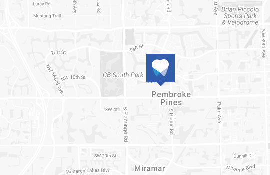 pembroke pines dental practice map